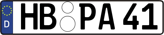HB-PA41