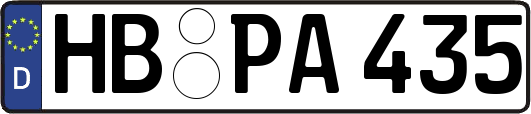 HB-PA435