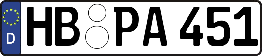 HB-PA451