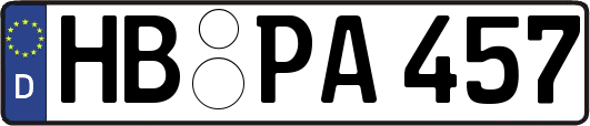 HB-PA457