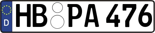 HB-PA476