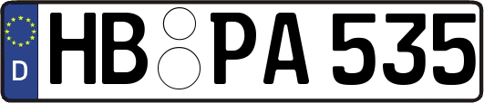 HB-PA535