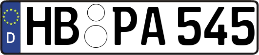 HB-PA545