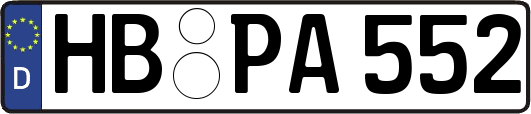 HB-PA552