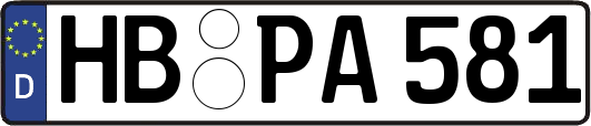 HB-PA581