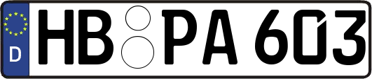 HB-PA603