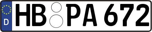 HB-PA672