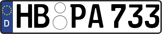 HB-PA733