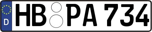HB-PA734