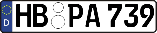 HB-PA739