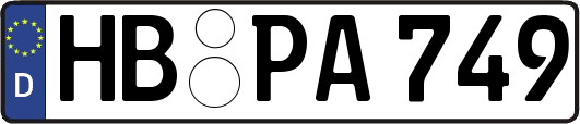 HB-PA749