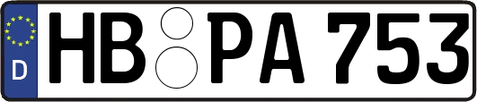 HB-PA753