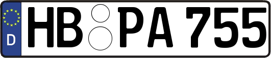 HB-PA755