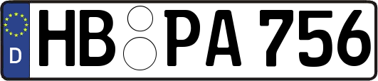 HB-PA756