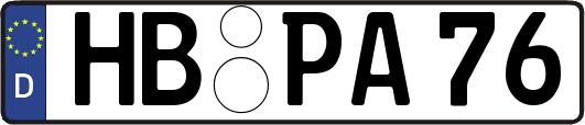 HB-PA76