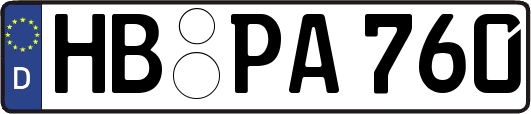HB-PA760
