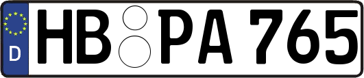 HB-PA765