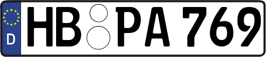 HB-PA769