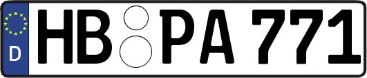 HB-PA771