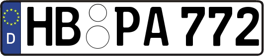 HB-PA772