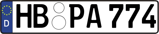 HB-PA774