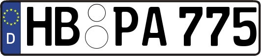 HB-PA775