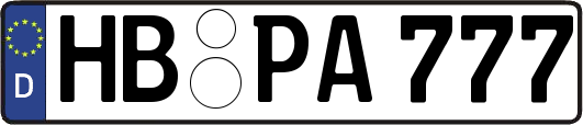 HB-PA777