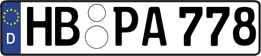 HB-PA778