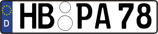HB-PA78
