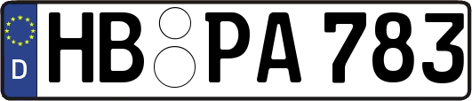 HB-PA783