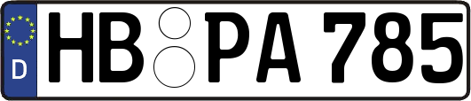 HB-PA785