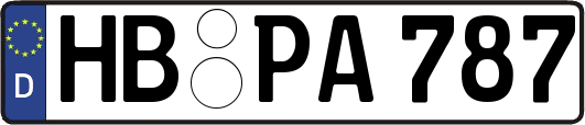 HB-PA787