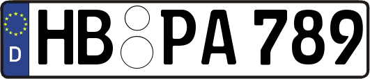 HB-PA789