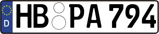 HB-PA794