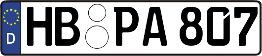 HB-PA807