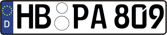 HB-PA809