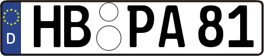 HB-PA81