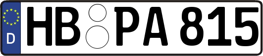 HB-PA815