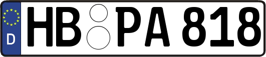 HB-PA818