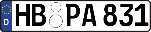 HB-PA831