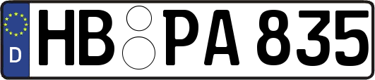 HB-PA835