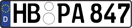 HB-PA847