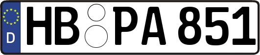 HB-PA851