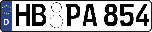 HB-PA854