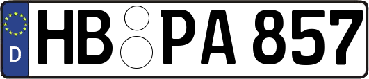 HB-PA857