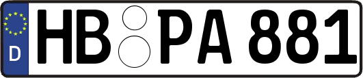 HB-PA881