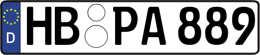 HB-PA889