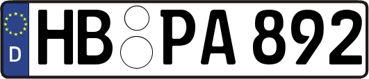 HB-PA892