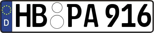 HB-PA916