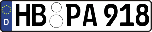 HB-PA918